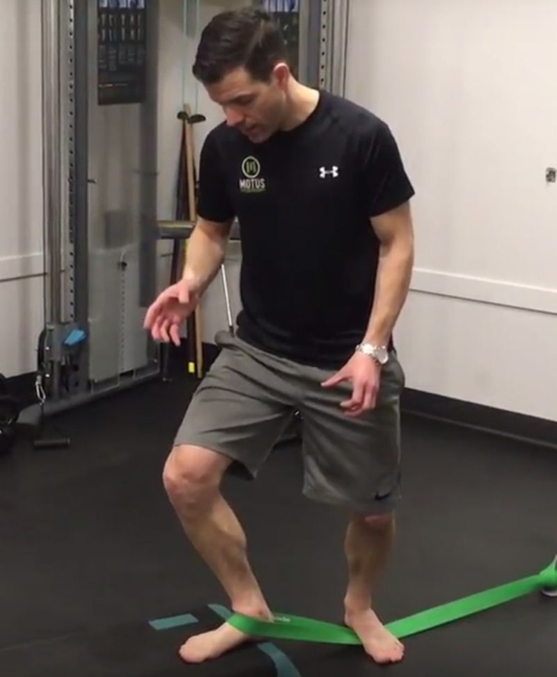 Band Assisted Ankle Mobilization Exercise